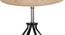 Ophelia Beige Jute Table Lamp With Wood And Iron Base (Beige) by Urban Ladder - Ground View Design 1 - 737483