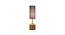 Amara Wood Table Lamp With Blue Jute Shade (Blue) by Urban Ladder - Design 1 Side View - 737486