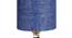 Amara Wood Table Lamp With Blue Jute Shade (Blue) by Urban Ladder - Ground View Design 1 - 737505