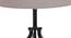 Cassidy Grey Cotton Table Lamp With Iron Base (Grey) by Urban Ladder - Ground View Design 1 - 737507