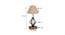 Ophelia Beige Jute Table Lamp With Wood And Iron Base (Beige) by Urban Ladder - Design 1 Dimension - 737534