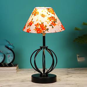 Leia Multicolor Cotton Table Lamp With Iron Base-image-27