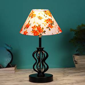 Arielle Multicolor Cotton Table Lamp With Iron Base-image-39