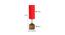 Elliana Wood Table Lamp With Red Cotton Shade (Red) by Urban Ladder - Design 1 Dimension - 737611