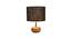 Sloane Black Jute & Solid Wood Table Lamp (Black) by Urban Ladder - Design 1 Side View - 737637