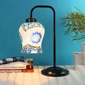 devansh Lauren Multi Color Mosaic Glass Iron Table Lamp-picture-15