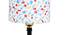 Iris Iron Table Lamp With Multicolor Cotton Shade by Urban Ladder - Ground View Design 1 - 737679
