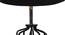 Destiny Black Cotton Table Lamp With Wood And Iron Base (Black) by Urban Ladder - Ground View Design 1 - 737688