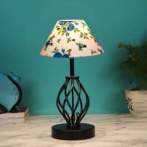 devansh Myla Multicolor Cotton Table Lamp With Iron Base-picture-20