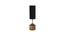Kylie Wood Table Lamp With Black Cotton Shade (Black) by Urban Ladder - Front View Design 1 - 737757
