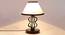 Selena Multi Cotton Shade Iron Table Lamp by Urban Ladder - Design 1 Side View - 737790