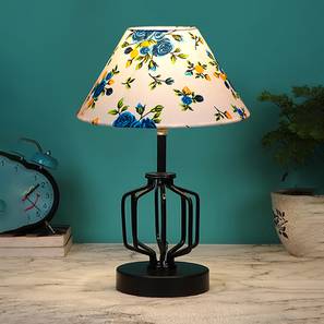 devansh Ariyah Multicolor Cotton Table Lamp With Iron Base-picture-37