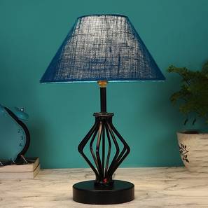 Lyric Turquoise Jute Table lamp with Iron Base-image-28