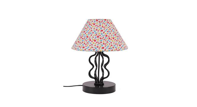 Alayna Multi Cotton Shade Iron Table Lamp by Urban Ladder - Front View Design 1 - 737935