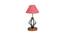 Elianna Pink Jute Table Lamp With Wood And Iron Base (Pink) by Urban Ladder - Front View Design 1 - 737945