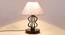 Alayna Multi Cotton Shade Iron Table Lamp by Urban Ladder - Design 1 Side View - 737969