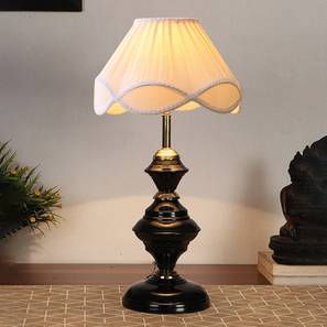 Skye Vintage Off-White Shade Table Lamp With Iron Base-image-34