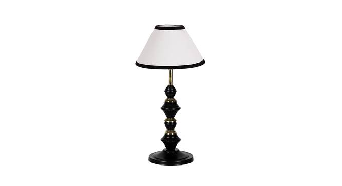 Maddison Multicolor Cotton Table Lamp With Iron Base by Urban Ladder - Front View Design 1 - 738087