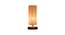 Waldo Round Bamboo Table Lamp With Brown Wood Base (Beige) by Urban Ladder - Design 1 Side View - 738117