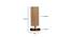 Waldo Round Bamboo Table Lamp With Brown Wood Base (Beige) by Urban Ladder - Design 1 Dimension - 738153