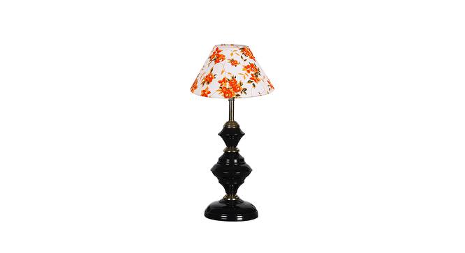 Skyler Multicolor Cotton Table Lamp With Iron Base by Urban Ladder - Front View Design 1 - 738278