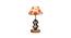 Nina Multicolor Cotton Table Lamp With Wood And Iron Base by Urban Ladder - Design 1 Side View - 738285