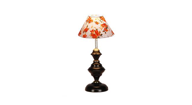 Skyler Multicolor Cotton Table Lamp With Iron Base by Urban Ladder - Design 1 Side View - 738289
