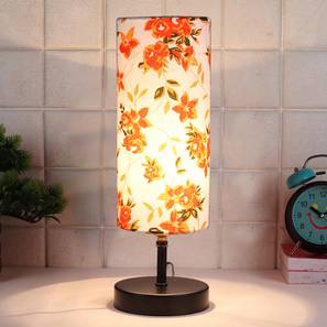 Table Lamps Design Remi Iron Table Lamp With Multicolor Cotton Shade