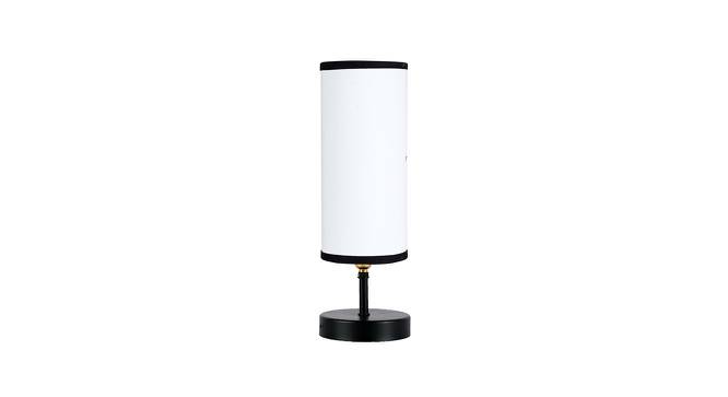 Mackenzie Iron Table Lamp With Multicolor Cotton Shade by Urban Ladder - Front View Design 1 - 738329