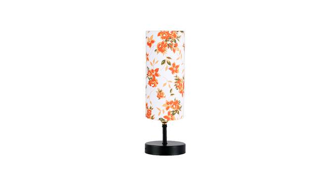 Remi Iron Table Lamp With Multicolor Cotton Shade by Urban Ladder - Front View Design 1 - 738335
