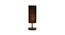 Reagan Iron Table Lamp With Black Cotton Shade (Black) by Urban Ladder - Design 1 Side View - 738341