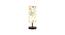 Margaret Iron Table Lamp With Multicolor Cotton Shade by Urban Ladder - Design 1 Side View - 738353