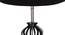 Logan Black Cotton Table Lamp With Wood And Iron Base (Black) by Urban Ladder - Ground View Design 1 - 738379