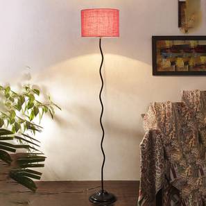 Finley Zig Zag Iron Floor Lamp With Jute Drum Pink Shade-image-44