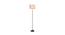 Gwendolyn Zig Zag Iron Floor Lamp With Cotton Drum Multicolor Shade by Urban Ladder - Front View Design 1 - 738493