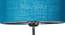 Lola Turquoise Blue Jute Shade With Iron Floor Lamp (Blue) by Urban Ladder - Ground View Design 1 - 738546