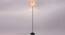 Gwendolyn Zig Zag Iron Floor Lamp With Cotton Drum Multicolor Shade by Urban Ladder - Design 1 Side View - 738550