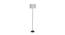 Mila Grey Cotton Shade With Iron Floor Lamp (Grey) by Urban Ladder - Front View Design 1 - 738580