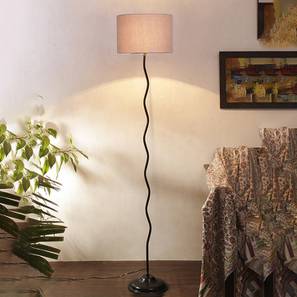 Everly Zig Zag Iron Floor Lamp With Cotton Drum Grey Shade-image-28