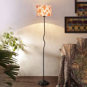 Perla Multi Cotton Shade With Iron Floor Lamp-image-16