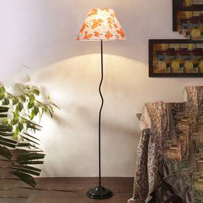 Sparrow Multi Cotton Shade With Iron Floor Lamp-image-6