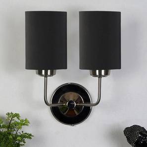 devansh Maddox Dual Black cotton Wall mounted Lamp with Steel Base-picture-34