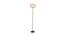 Perla Multi Cotton Shade With Iron Floor Lamp by Urban Ladder - Front View Design 1 - 738693
