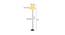 Ida Zig Zag Iron Floor Lamp With Cotton Conical Yellow Shade (Yellow) by Urban Ladder - Design 1 Dimension - 738699