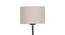 Mila Grey Cotton Shade With Iron Floor Lamp (Grey) by Urban Ladder - Ground View Design 1 - 738718