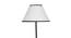 Rowan White & Black Cotton Shade With Iron Floor Lamp by Urban Ladder - Ground View Design 1 - 738720