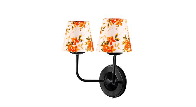 Bruno Dual Multicolor cotton shade wall mounted lamp with iron base by Urban Ladder - Front View Design 1 - 738729