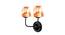 Bruno Dual Multicolor cotton shade wall mounted lamp with iron base by Urban Ladder - Front View Design 1 - 738729