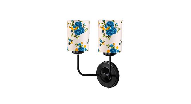 Donovan Dual Multicolor cotton shade wall mounted lamp with iron base by Urban Ladder - Front View Design 1 - 738736