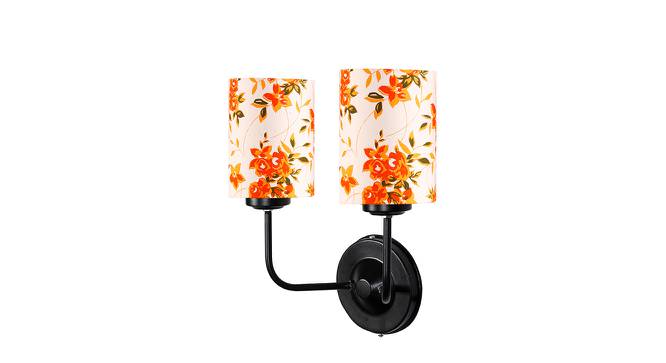 Easton Dual Multicolor cotton shade wall mounted lamp with iron base by Urban Ladder - Front View Design 1 - 738738